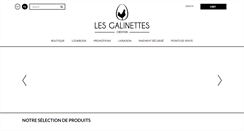 Desktop Screenshot of les-galinettes.com